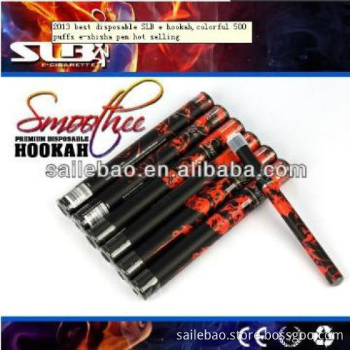 CE ROHS approved e shisha disposable with crystal tip e shisha hookah
